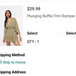 Forever 21 Romper